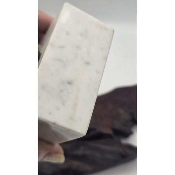 Brass Cherub Bookend Paperweight  Figurine on Marble Bases Regency - Picture 15 of 16